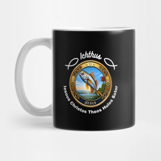 Ichthus Christian Symbol Mug